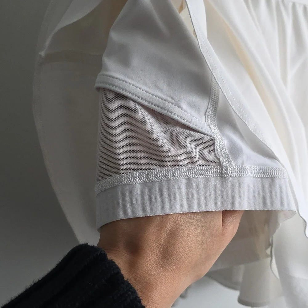 Lululemon Athletica White Tennis/paddleball/pickleball Skirt Size 8 G133 - Picture 8 of 11